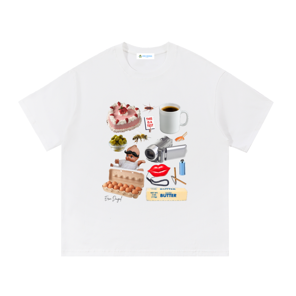 cursed collage tee