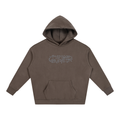 erin's brown oversized hoodie